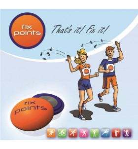 Fixpoints (Negro - fijación magnética de dorsales - imanes Porta Dorsal  para Running, Ciclismo, etc   price tracker / seguimiento,   los gráficos de historial de precios,  los relojes de